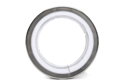 Dinan Double-Walled 4in Clamp-On Exhaust Tip - Polished - 4in Outlet / 3.25in Inlet