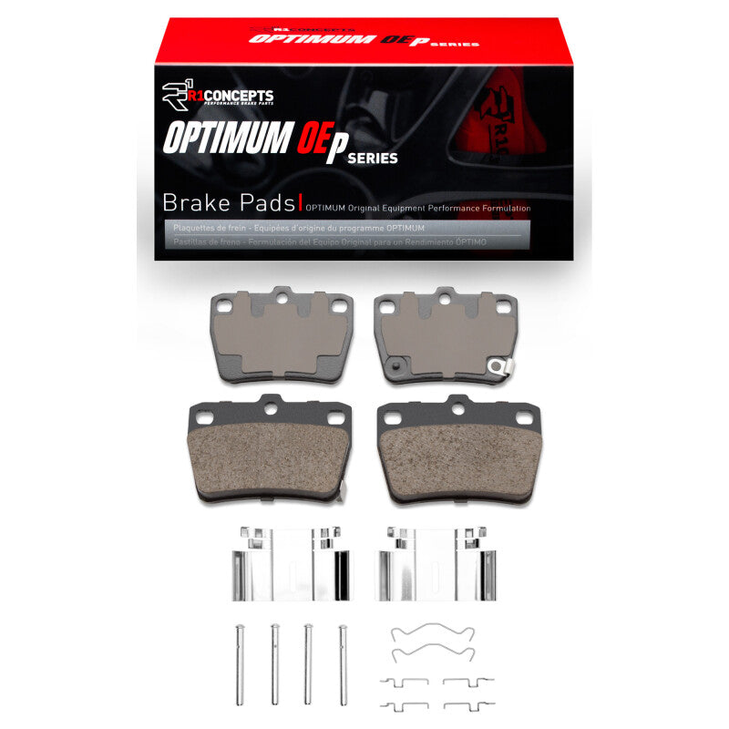 R1 Concepts R1 04-05 Toyota RAV4 Rear Optimum OE Pads & Hardware Kit
