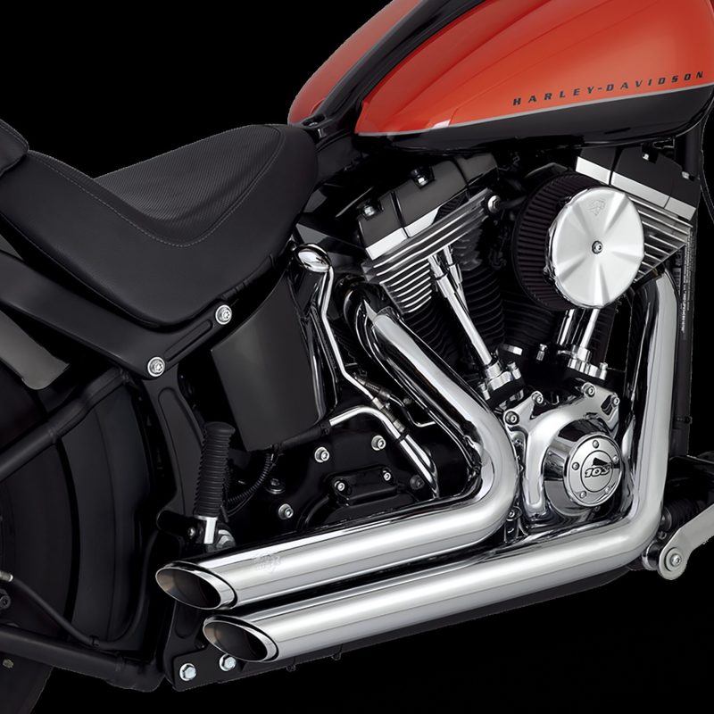 Vance and Hines Vance & Hines 12-17 Harley-Davidson Softail Shortshots Staggered PCX Full System Exhaust