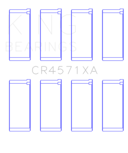 King Engine Bearings Mitsubishi 4D56 (Size +0.75mm) Connecting Rod Bearing Set