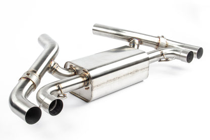 Dinan 20-24 BMW M340i/M440i (G20/G22/G23/G26) Free Flow Axleback Exhaust System - Black Tips