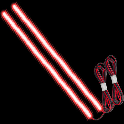 ORACLE Lighting Oracle 12in LED Concept Strip (Pair) - Red