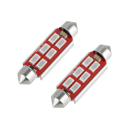 ORACLE Lighting Oracle 44MM 6 LED 3-Chip Festoon Bulbs (Pair) - Green
