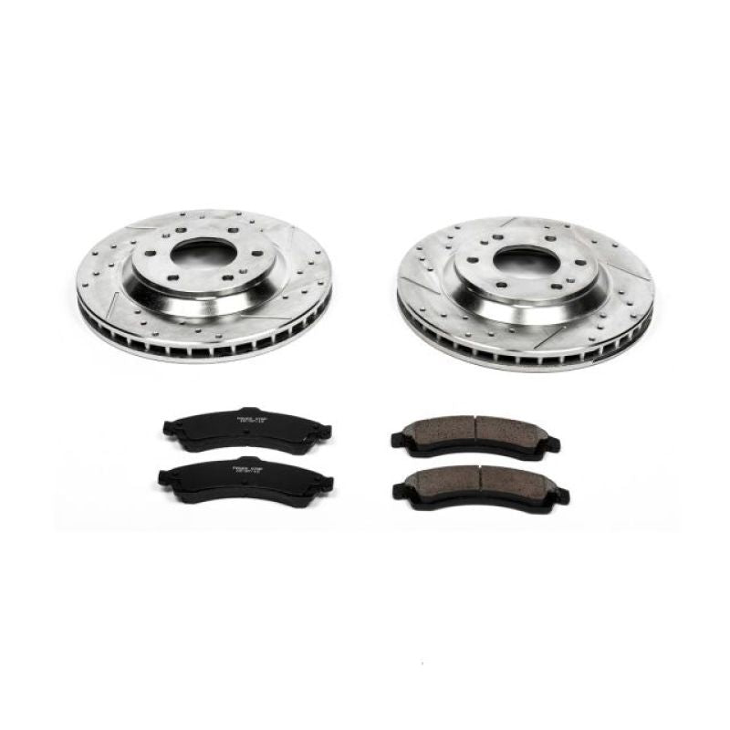 PowerStop Power Stop 04-05 Buick Rainier Front Z23 Evolution Sport Brake Kit