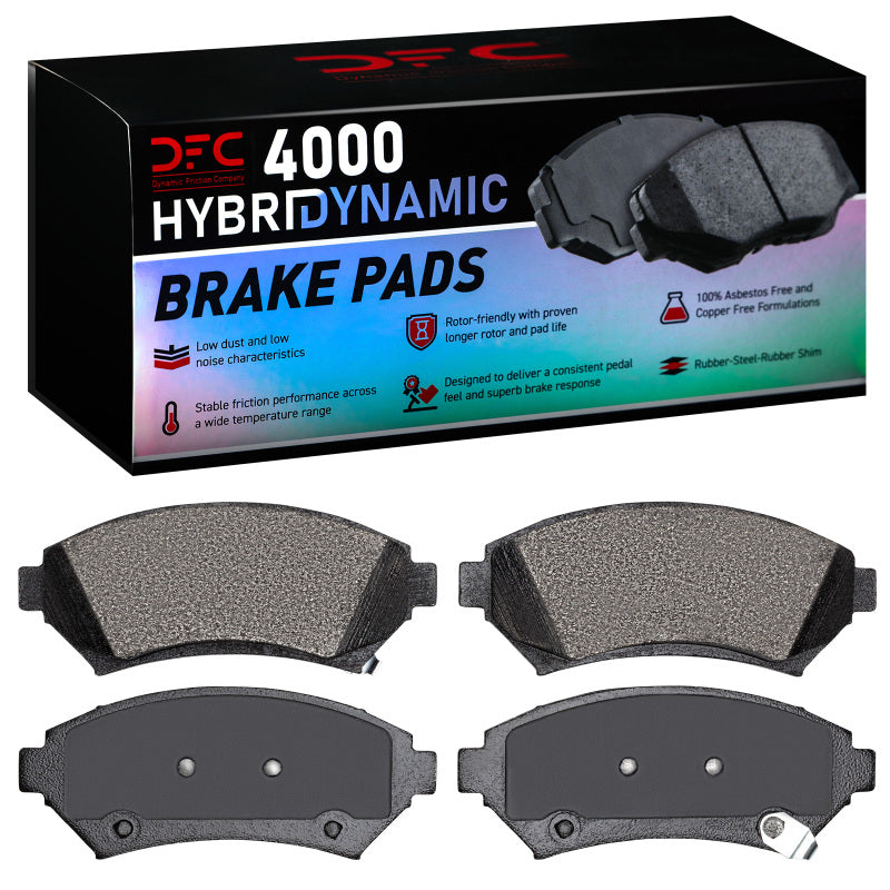DFC 97-05 Pontiac Trans Sport Front 4000 Hybridynamic Brake Pads