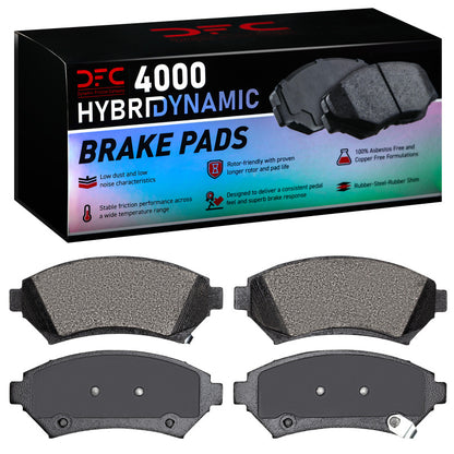 DFC 97-05 Pontiac Trans Sport Front 4000 Hybridynamic Brake Pads