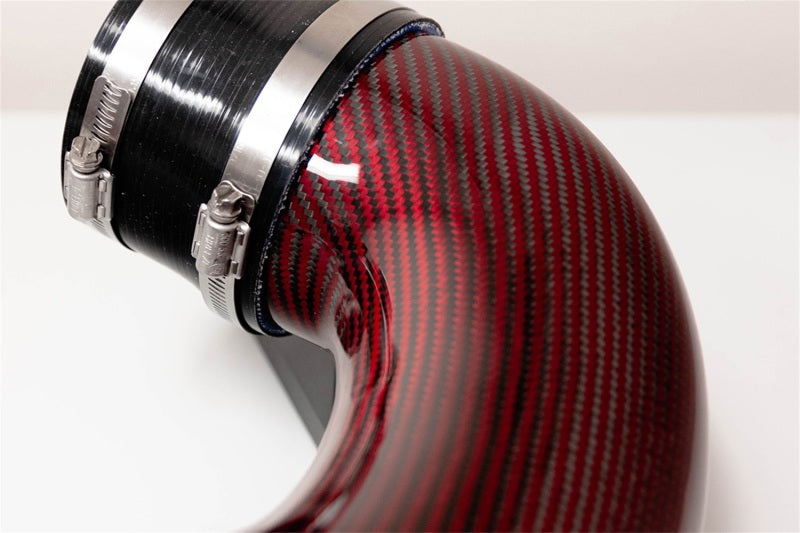 CORSA Performance Corsa 2014-19 Chevrolet Corvette C7 6.2L V8 Red Carbon Fiber Air Intake (Does Not Fit Z06/ZR1)