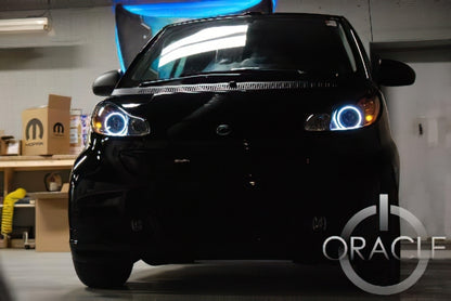 ORACLE Lighting Oracle 08-13 Smart ForTwo LED Headlight Halo Kit - Green