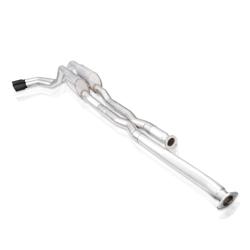 Stainless Works 2014+ Toyota Tundra 5.7L Redline Series Cat-Back Exhaust w/Black Tips