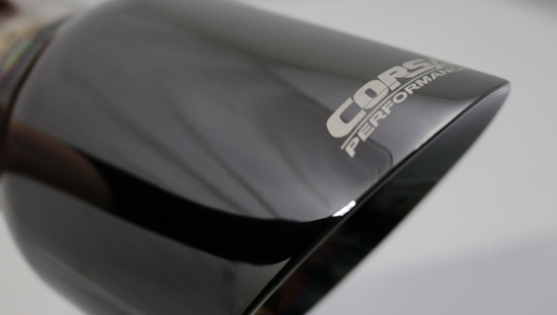 CORSA Performance Corsa 2009-2019 Single Universal 3.0in Inlet / 4.5in Outlet Black PVD Pro-Series Tip Kit