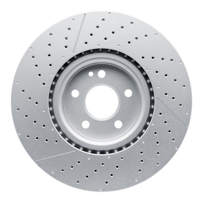 DFC 14-19 Mercedes-Benz GLA45 AMG Front Drilled and Slotted Hi-Carbon Alloy Geomet Coated Rotor