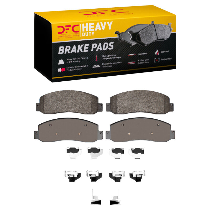 DFC 05-12 Ford F-350 Super Duty 4WD Front Heavy Duty Pads and Hardware Kit