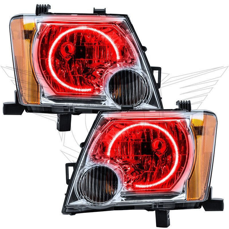 ORACLE Lighting Oracle 05-14 Nissan Xterra LED Headlight Halo Kit - Red
