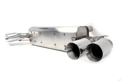 Dinan 18-23 BMW M550i (G30) Free Flow Axleback Exhaust System - Polished Tips