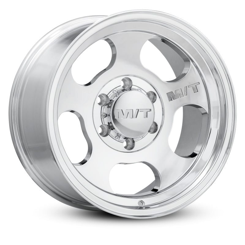 Mickey Thompson Canyon Polished Wheel - 16X10 6X5.5 BP 4.52in BS -25 Offset 108.1mm Bore - 274629