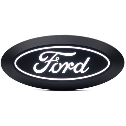 Putco 18-20 Ford F-150 Front Luminix Ford LED Emblem - Fits Honeycomb Grille