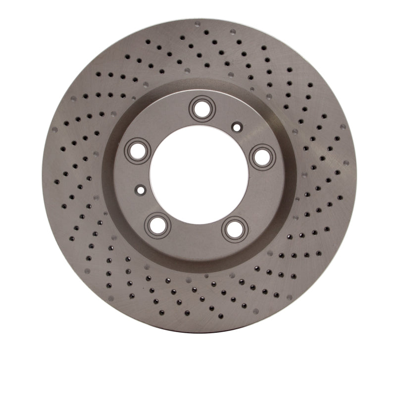 DFC 09-23 Porsche 911 Right Front Drilled Brake Rotor