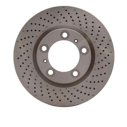 DFC 09-23 Porsche 911 Right Front Drilled Brake Rotor