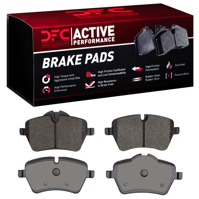 DFC 02-16 Mini Cooper Paceman Front Active Performance Pads - Low Metallic
