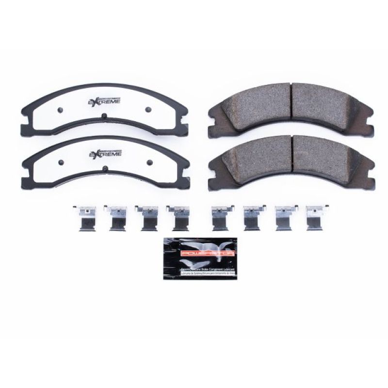 PowerStop Power Stop 08-19 Ford E-450 Super Duty Rear Z36 Truck & Tow Brake Pads w/Hardware
