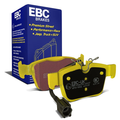 EBC 2017+ Alfa Romeo Giulia 2.0T Yellowstuff Rear Brake Pads