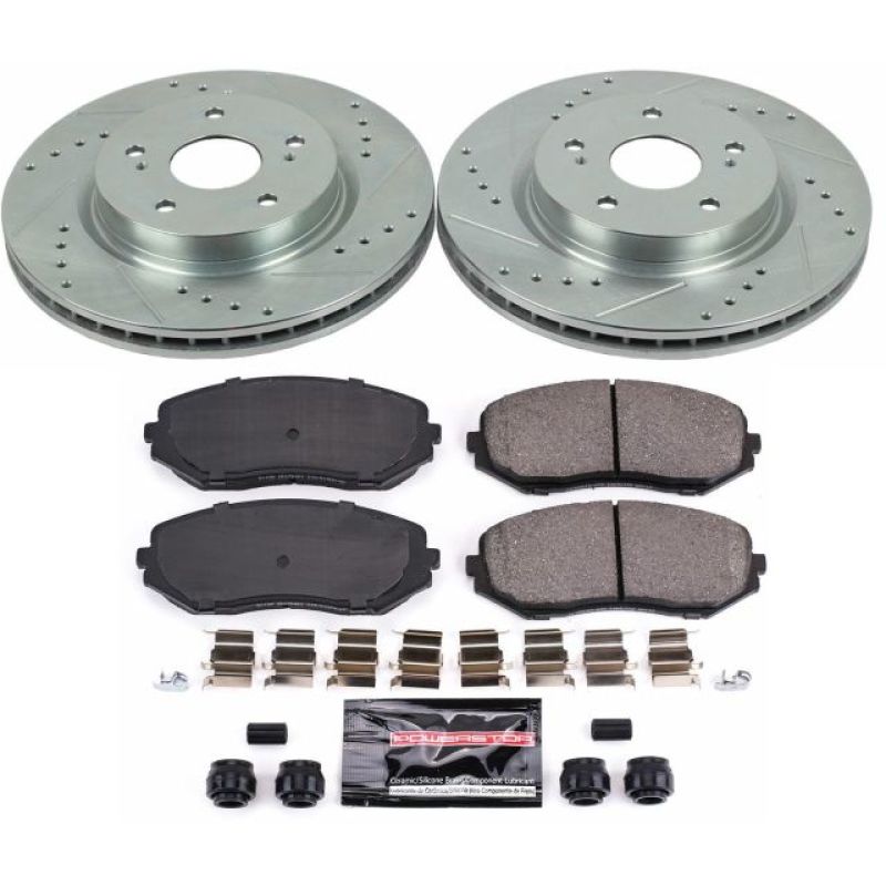PowerStop Power Stop 06-13 Suzuki Grand Vitara Front Z23 Evolution Sport Brake Kit