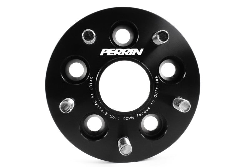 Perrin Performance PERRIN Subaru/Toyota/Scion 20mm Wheel Adapter (Bolt-On Type) 5x100 to 5x114.3 w/56mm Hub - Pair