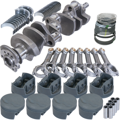 Eagle Chevy 400 3.750in Crank 5.700in I-Beam Rods -5cc Flat Top 4.125in Pistons Rotating Assembly