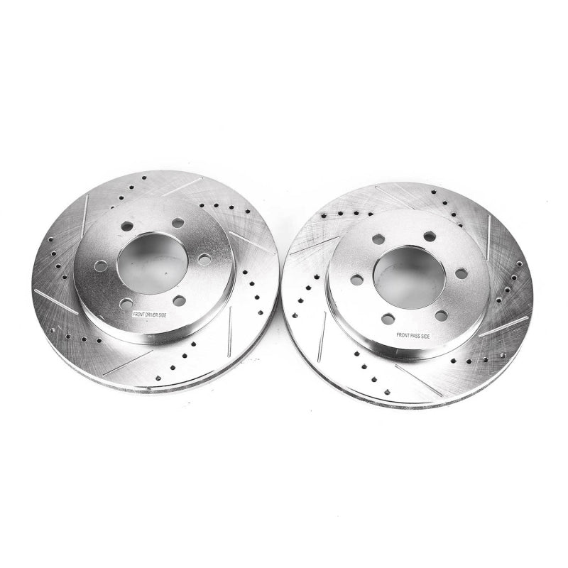 PowerStop Power Stop 04-08 Ford F-150 Front Evolution Drilled & Slotted Rotors - Pair