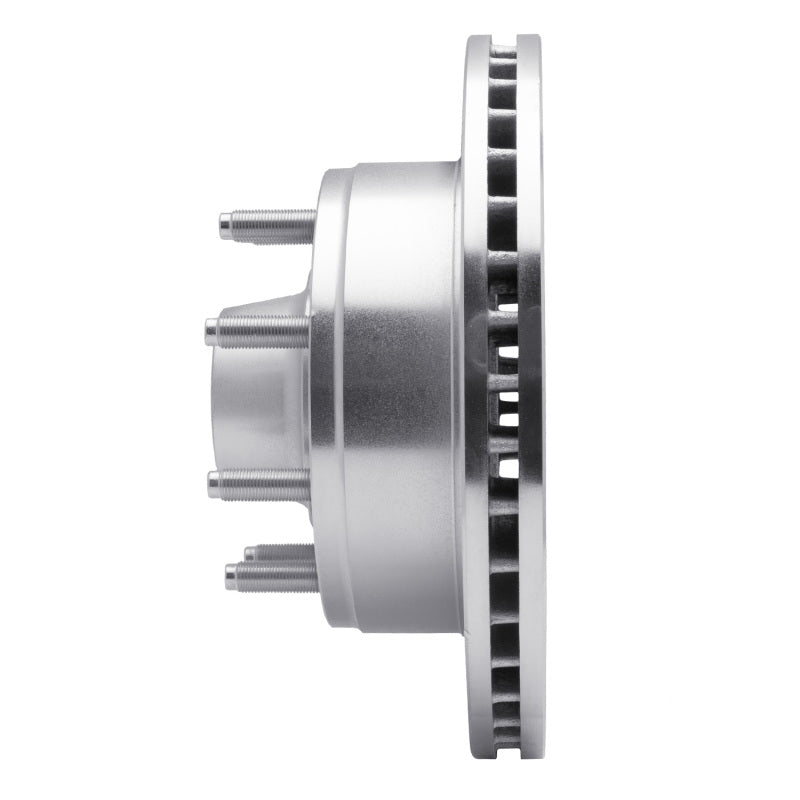 R1 Concepts R1 80-85 Ford E-250 Econoline Front Left Drilled & Slotted Silver Brake Rotor