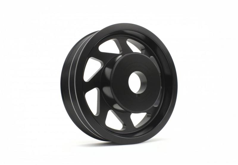 Perrin Performance PERRIN 93-14 Subaru Impreza (Incl. 02-14 WRX) / 04-21 STI Lightened Crank Pulley - Black