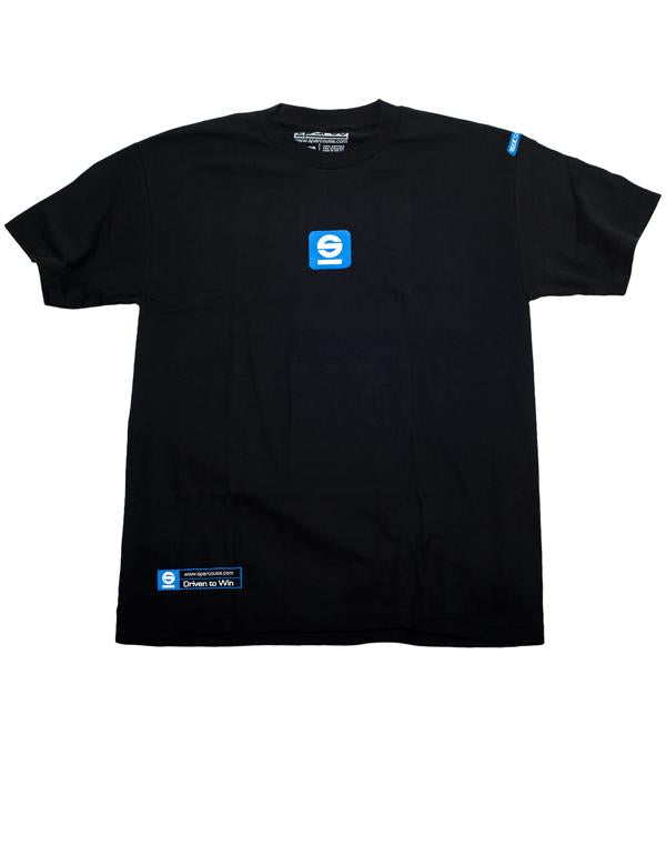 Sparco T-Shirt Tach Blk Xlrg