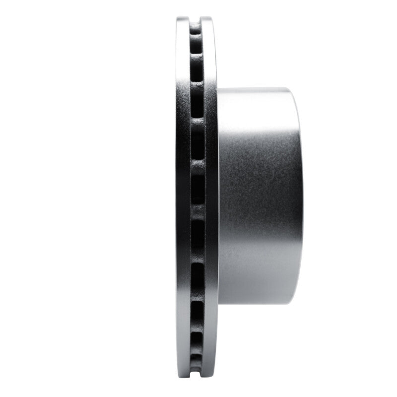 R1 Concepts R1 2006-2025 American Coach Patriot Rear Right Drilled & Slotted Silver Brake Rotor