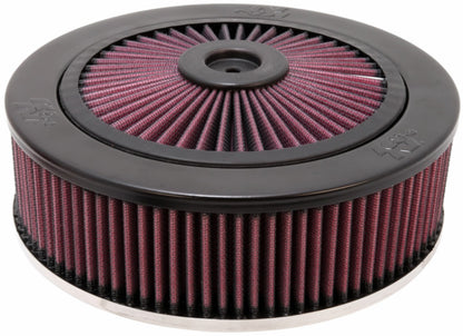 K&N Engineering K&N X-Stream Top Filter - Red - Size 9in - 5.125in Neck Flange / 2.75in Height