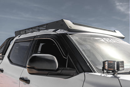 Go Rhino 19-21 Toyota Tundra CrewMax Ceros Low Profile Roof Rack - Tex. Blk