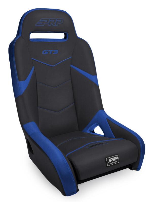PRP Seats PRP Polaris RZR PRO XP/PRO R/Turbo R GT3 Suspension Seat- Black/Blue