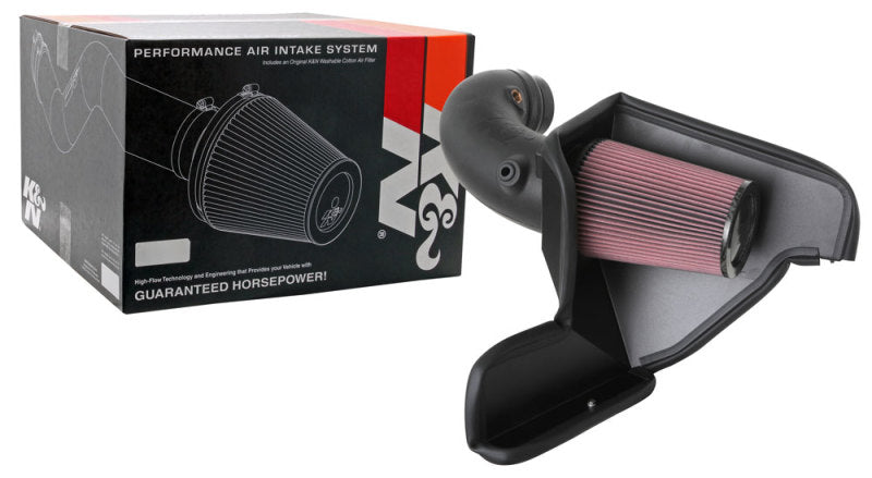 K&N Engineering K&N 20-21 Ford Mustang GT500 5.2L V8 AirCharger Performance Intake