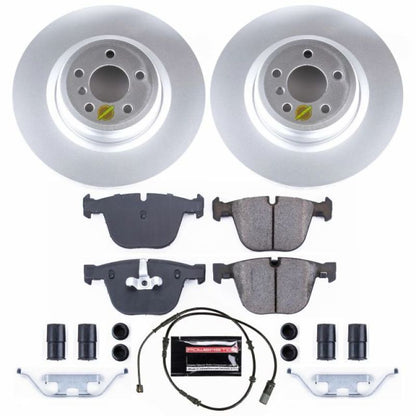 PowerStop Power Stop 11-15 BMW 750i Rear Z17 Evolution Geomet Coated Brake Kit