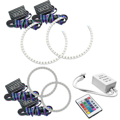 ORACLE Lighting Oracle Mercedes Benz C-Class 08-11 Halo Kit - ColorSHIFT w/ Simple Controller