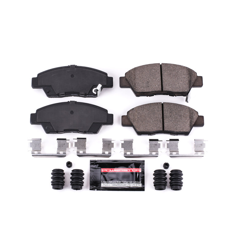 PowerStop Power Stop 11-15 Honda CR-Z Front Z23 Evolution Sport Brake Pads w/Hardware