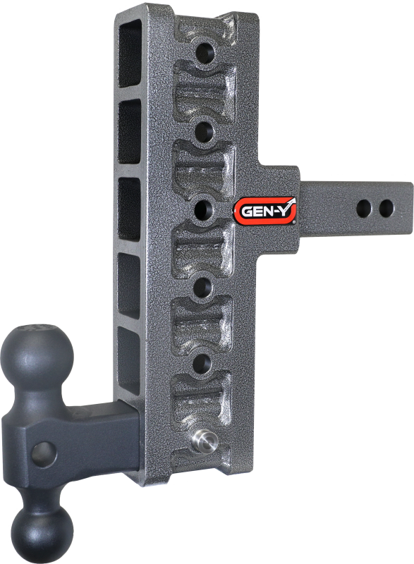 GEN-Y Hitch Gen-Y Mega Duty 2in Shank 7.5in Offset Drop 1.5K TW 10K Hitch w/GH-031 Dual-Ball
