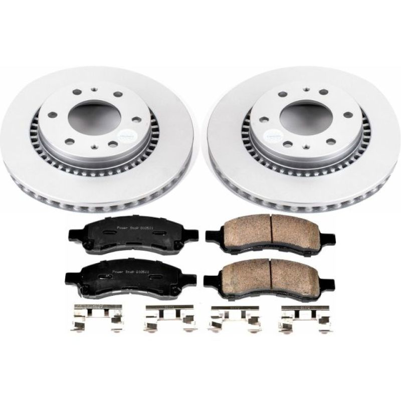 PowerStop Power Stop 06-07 Buick Rainier Front Z17 Evolution Geomet Coated Brake Kit