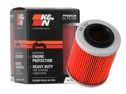 K&N Engineering K&N Aprilia / Bombardier / Can-Am / Ski Doo 2.219in OD x 2.969in H Oil Filter