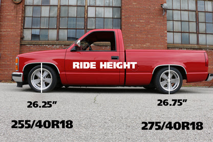 Ridetech 88-98 GM C1500 2WD StreetGrip Suspension System w/ Light Duty Brake Type & RQ-S Shocks