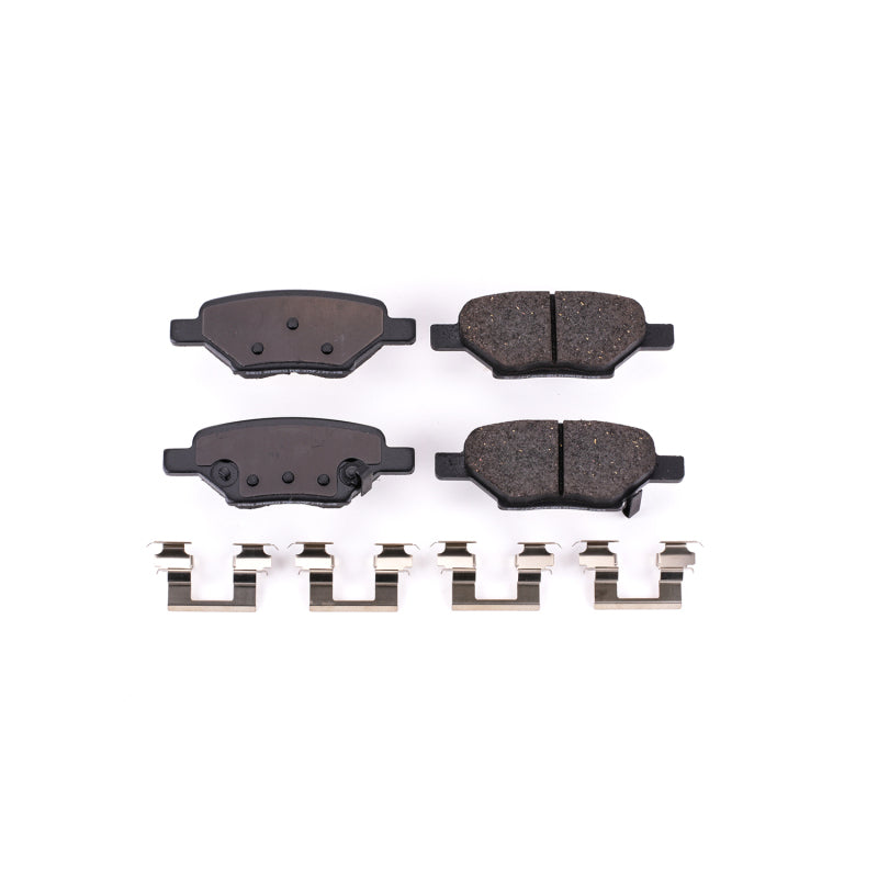 PowerStop Power Stop 05-08 Chevrolet Cobalt Rear Z17 Evolution Ceramic Brake Pads w/Hardware