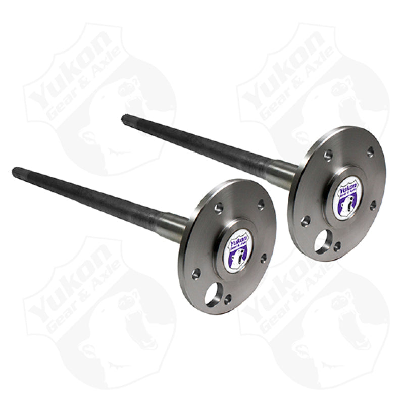 Yukon Gear & Axle Yukon Gear 55-56 Corvette Axle Kit / Left Hand & Right Hand / 17Spline