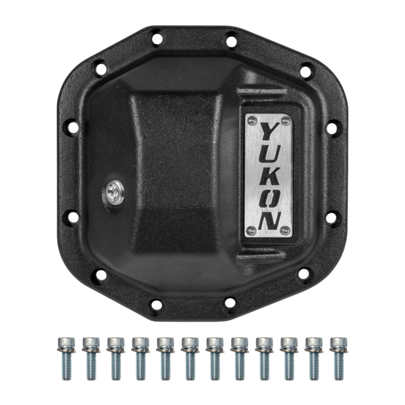 Yukon Gear & Axle Yukon Gear Hardcore Nodular Iron Cover for 2018 Jeep Wrangler JL Rear Dana 35