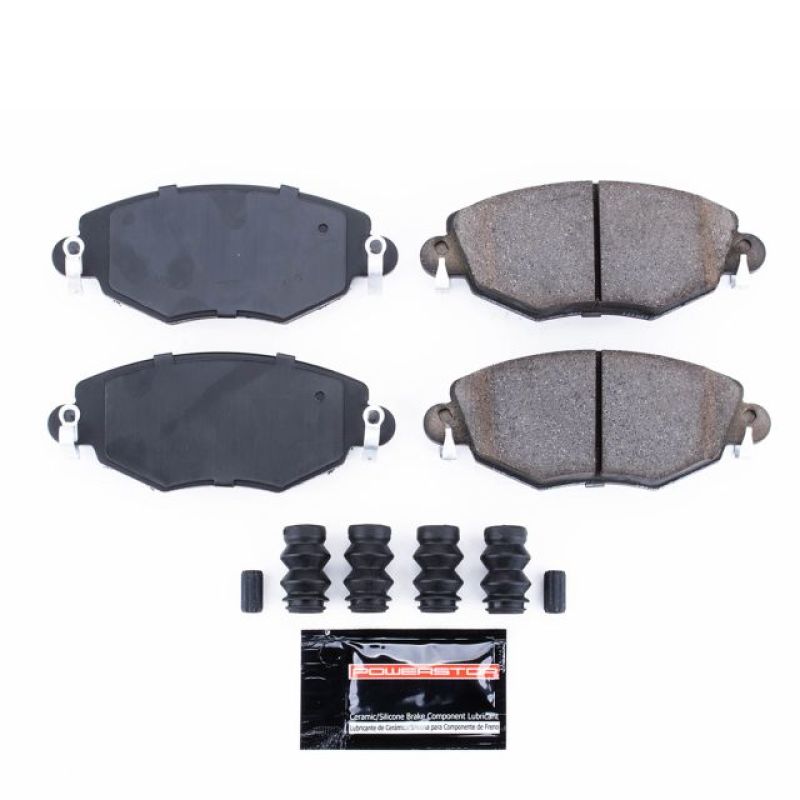 PowerStop Power Stop 02-08 Jaguar X-Type Front Z23 Evolution Sport Brake Pads w/Hardware