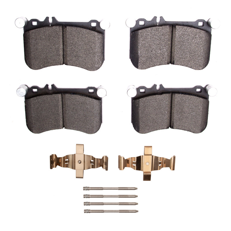 R1 Concepts R1 10-20 Mercedes-Benz CL550 Front Semi Met Pads & Hardware Kit