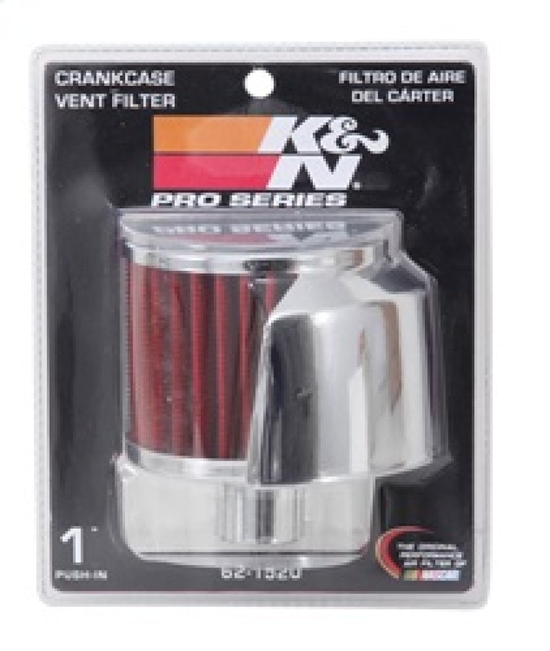 K&N Engineering K&N 1.00in Flange ID x 3in OD x 2.5in Height Vent Filter